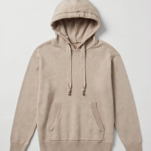 MAGLIA CON CAPPUCCIO viscosa fin 7