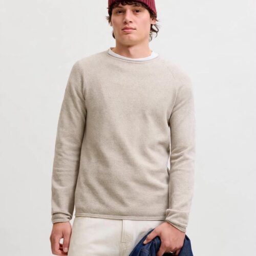 MAGLIONCINO HILL GIROCOLLO JACK & JONES Oatmeal