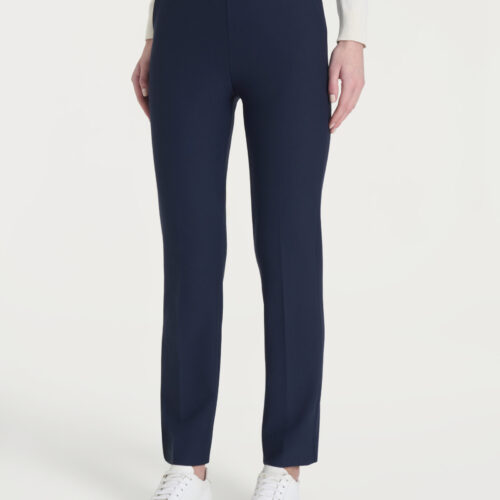 PANTALONE dritto con tasche RAGNO blue persia