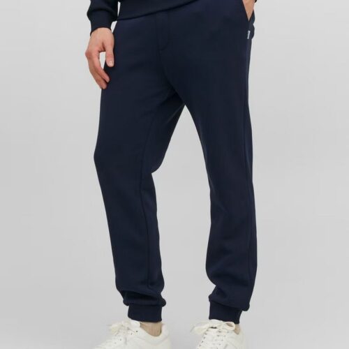 PANTALONI IN FELPA POLSINO JACK & JONES blu